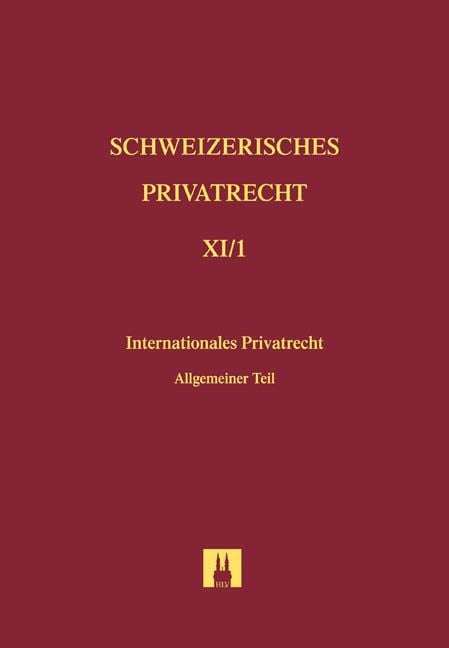Produktbild: Bd. XI/1: Internationales Privatrecht