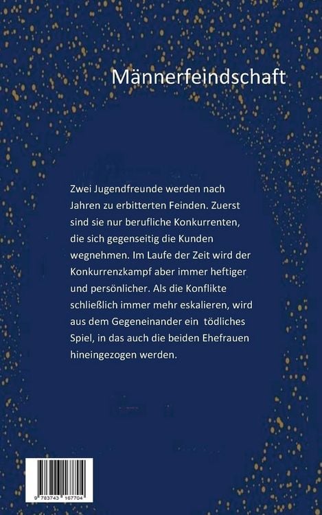 Produktbild: M&auml;nnerfeindschaft