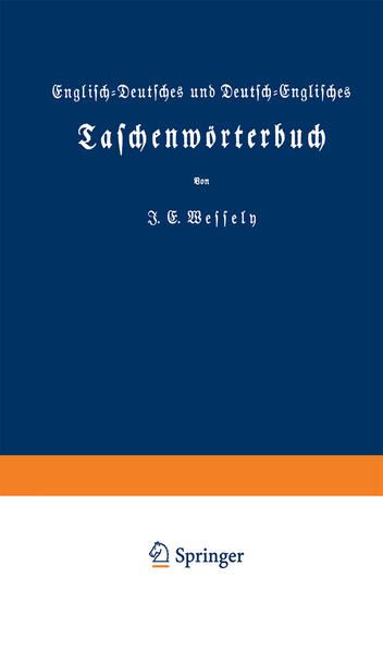 Produktbild: Englisch-Deutsches und Deutsch-Englisches Taschenw&ouml;rterbuch