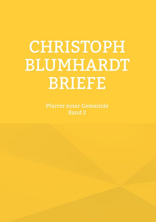 Produktbild: Christoph Blumhardt Briefe