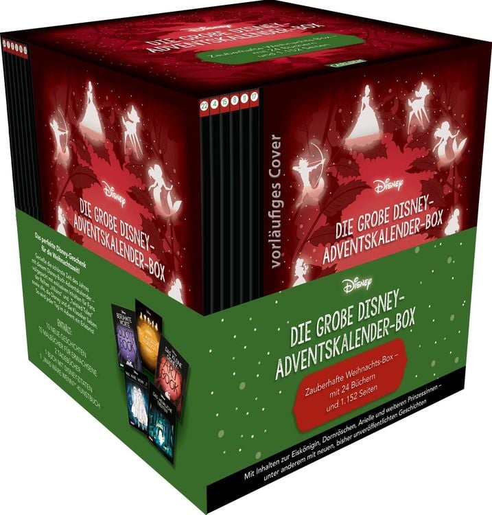 'Die große DisneyAdventskalenderBox 2025 Zauberhafte WeihnachtsBox