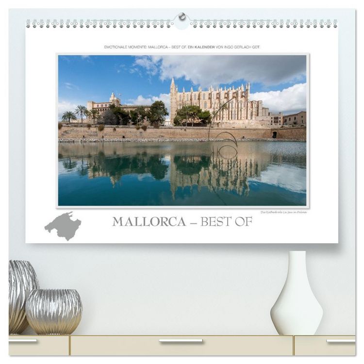 Produktbild: Emotionale Momente: Mallorca Best of (hochwertiger Premium Wandkalender 2026 DIN A2 quer), Kunstdruck in Hochglanz
