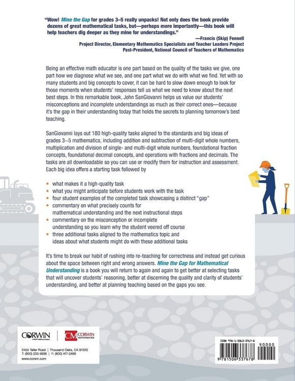 Produktbild: Mine the Gap for Mathematical Understanding, Grades 3-5