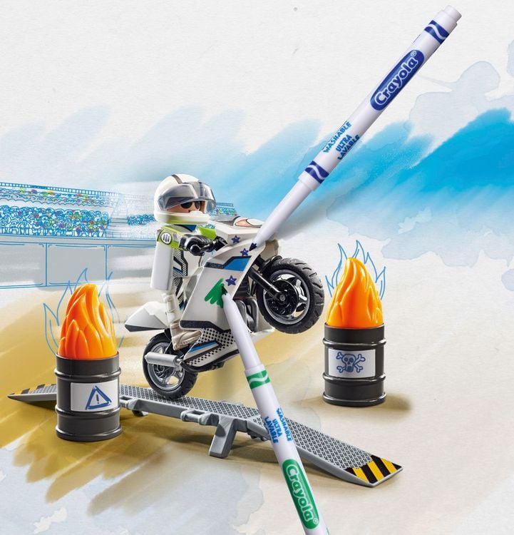 Produktbild: Playmobil&reg; Color Motorrad 71377