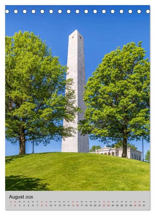 Produktbild: BOSTON Historie und urbane Idylle (Tischkalender 2026 DIN A5 hoch), CALVENDO Monatskalender