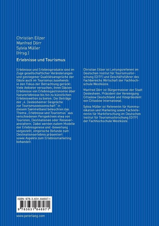 Produktbild: Erlebnisse und Tourismus