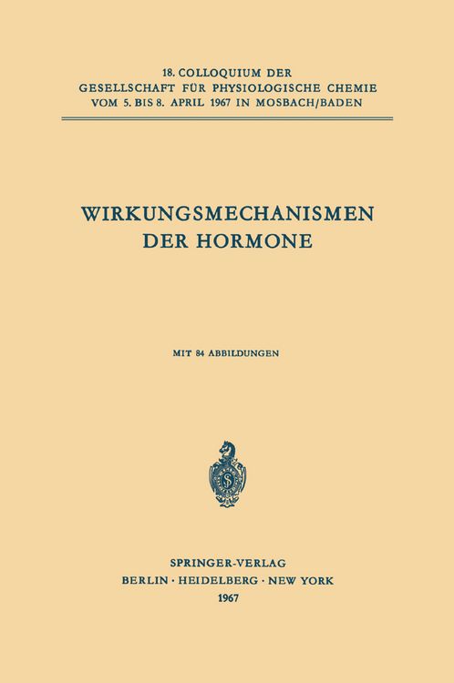 Produktbild: Wirkungsmechanismen der Hormone