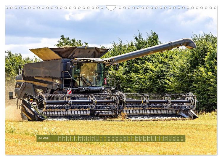 Produktbild: Giganten der Ernte (Wandkalender 2026 DIN A3 quer), CALVENDO Monatskalender