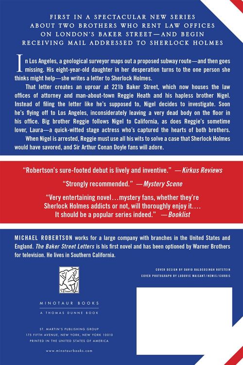 Produktbild: The Baker Street Letters