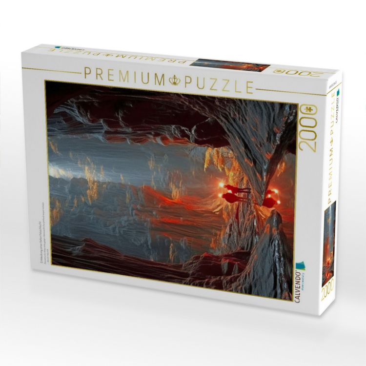 Produktbild: CALVENDO Puzzle Entdeckung einer tiefen Felsschlucht | 2000 Teile Lege-Gr&ouml;&szlig;e 90x67cm Foto-Puzzle f&uuml;r gl&uuml;ckliche Stunden