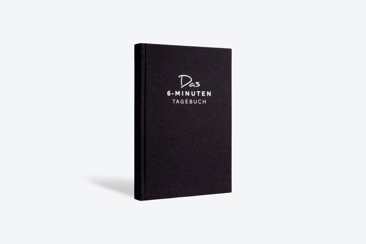 Produktbild: Das 6-Minuten-Tagebuch (schwarz)
