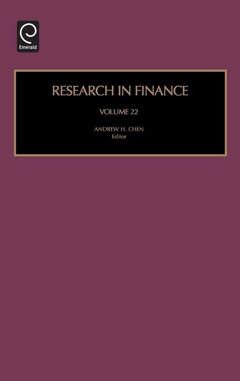 Produktbild: Research in Finance