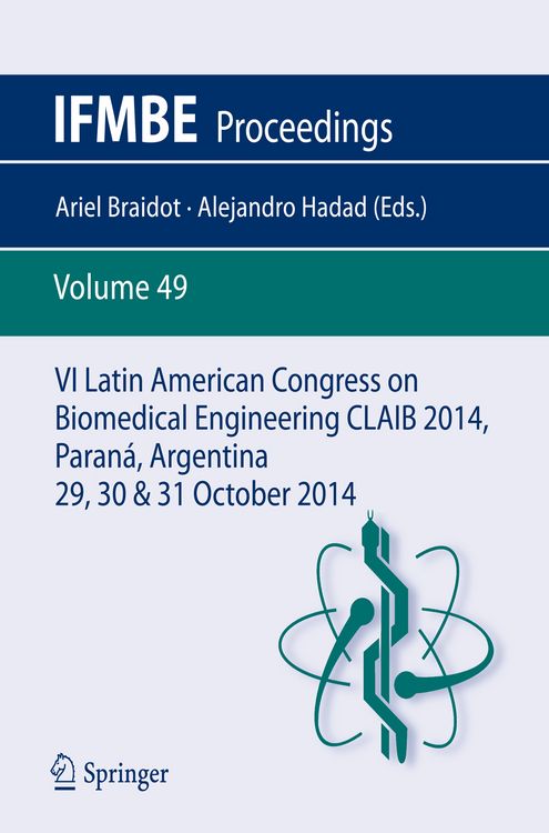 Produktbild: VI Latin American Congress on Biomedical Engineering CLAIB 2014, Paran&aacute;, Argentina 29, 30 & 31 October 2014