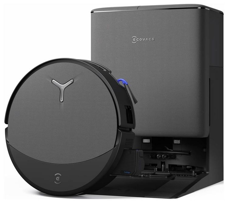 Produktbild: ECOVACS DEX95 Saug-und Wischroboter Schwarz App gesteuert, 2 Wassertanks
