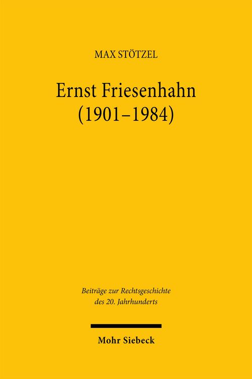 Produktbild: Ernst Friesenhahn (1901&ndash;1984)