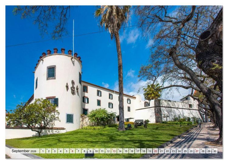 Produktbild: Funchal &ndash; Madeiras Seele am Atlantik (Wandkalender 2026 DIN A2 quer), CALVENDO Monatskalender
