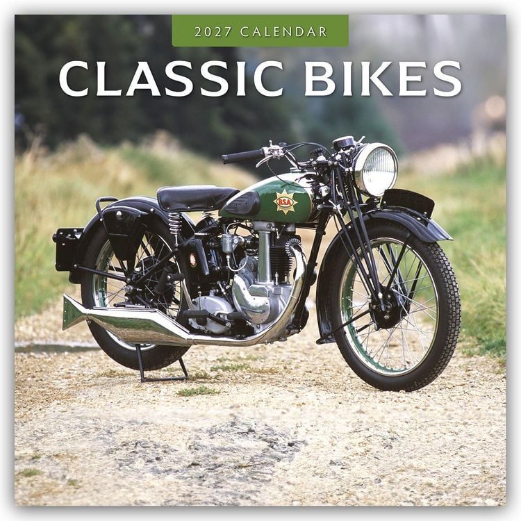 Produktbild: Classic Bikes &ndash; Klassische Motorr&auml;der 2027 &ndash; 16-Monatskalender