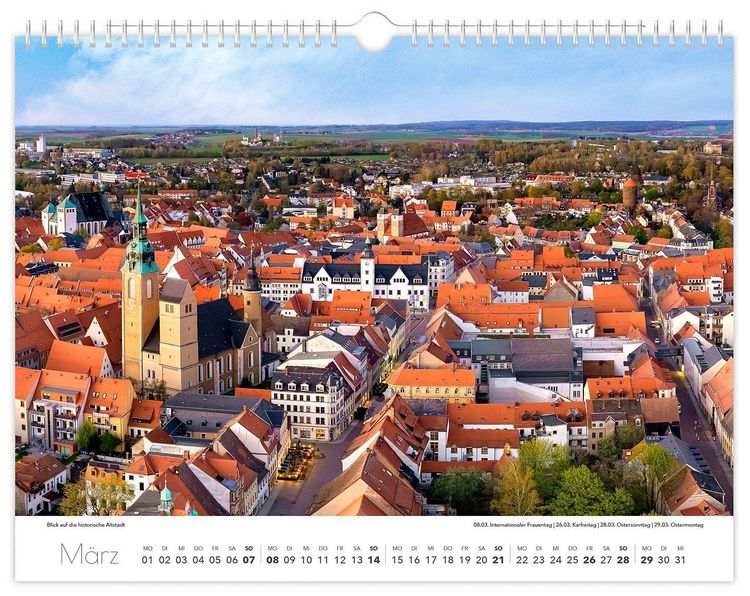 Produktbild: Kalender Freiberg 2027