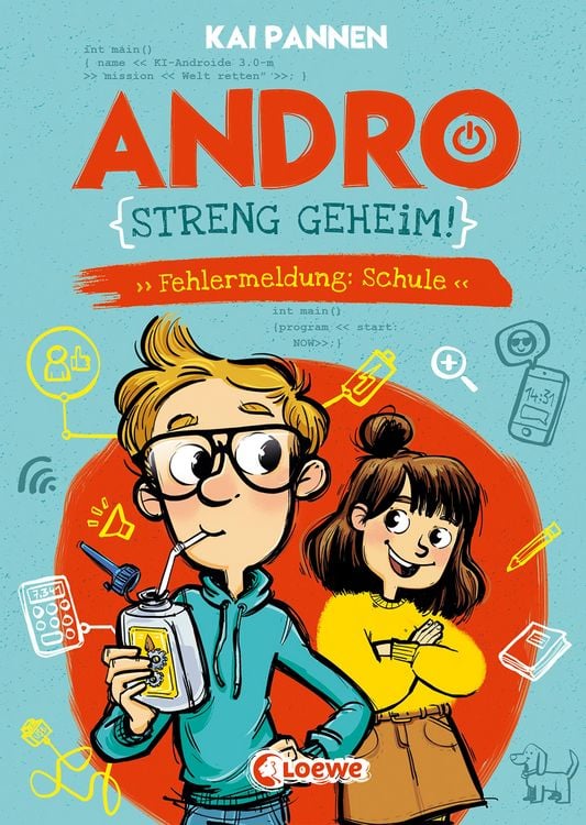 Produktbild: Andro, streng geheim! (Band 1) - Fehlermeldung: Schule