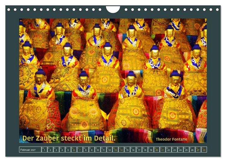Produktbild: Tibet - Tibet - Tibet 2027 (Wandkalender 2027 DIN A4 quer), CALVENDO Monatskalender