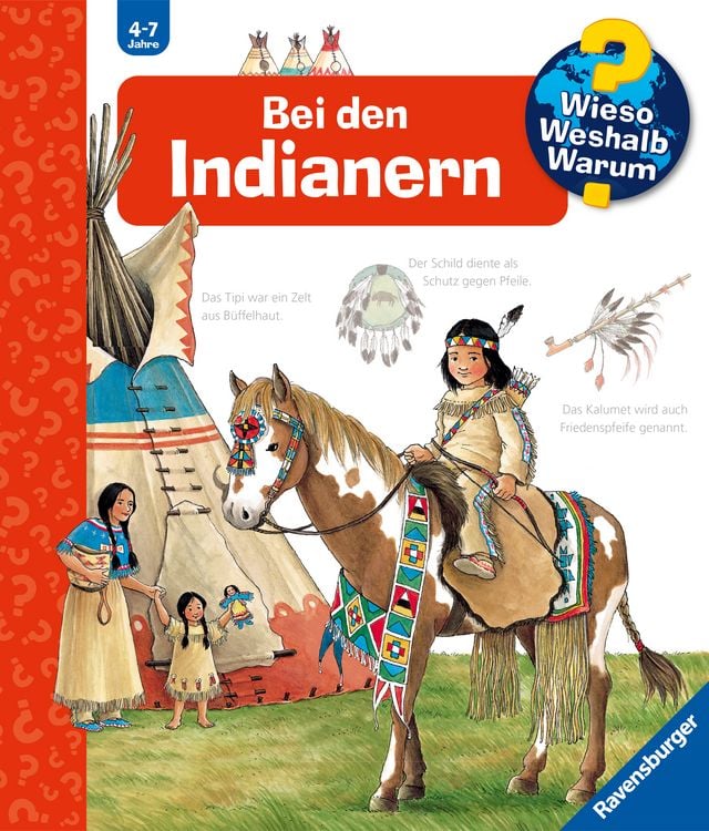 Produktbild: Wieso? Weshalb? Warum? Kernreihe, Band 18 - Bei den Indianern