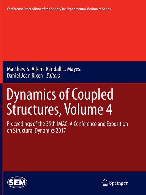 Produktbild: Dynamics of Coupled Structures, Volume 4