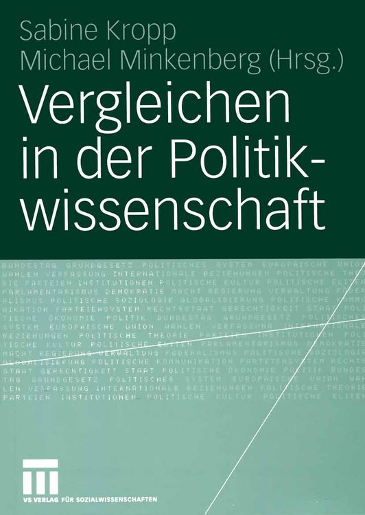 Produktbild: Vergleichen in der Politikwissenschaft
