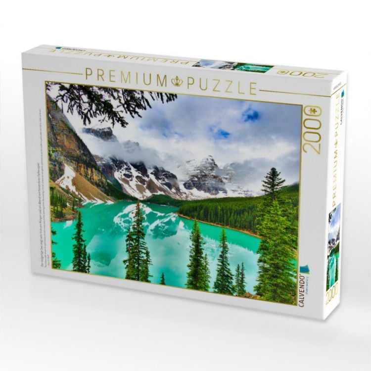 Produktbild: CALVENDO Puzzle Der eizigartige See zeigt sehr fr&uuml;h am Morgen und am Abend sein besonderes Farbenspiel. | 2000 Teile Lege-Gr&ouml;&szlig;e 90x67cm Foto-Puzzle f&uuml;r gl&uuml;ckliche Stunden