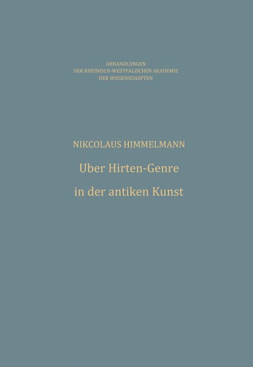 Produktbild: &Uuml;ber Hirten-Genre in der antiken Kunst