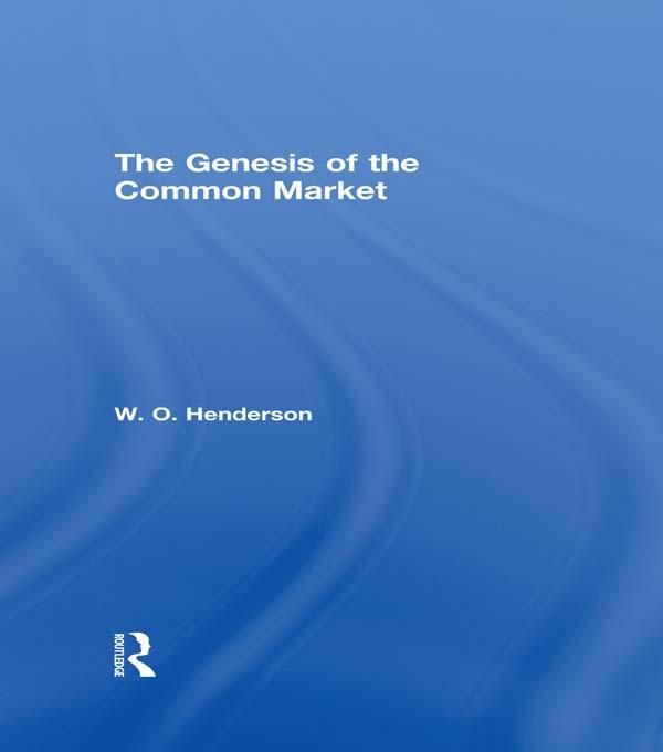 Produktbild: The Genesis of the Common Market