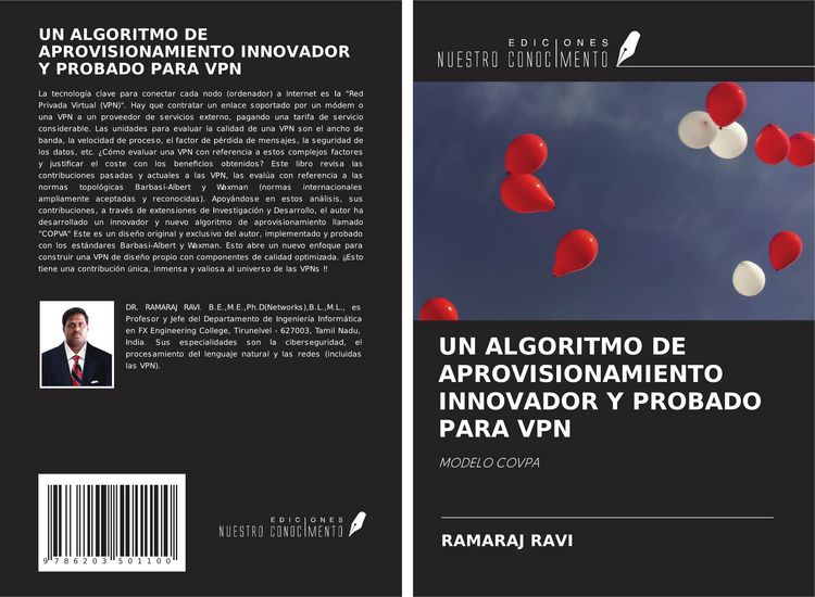 Produktbild: UN ALGORITMO DE APROVISIONAMIENTO INNOVADOR Y PROBADO PARA VPN