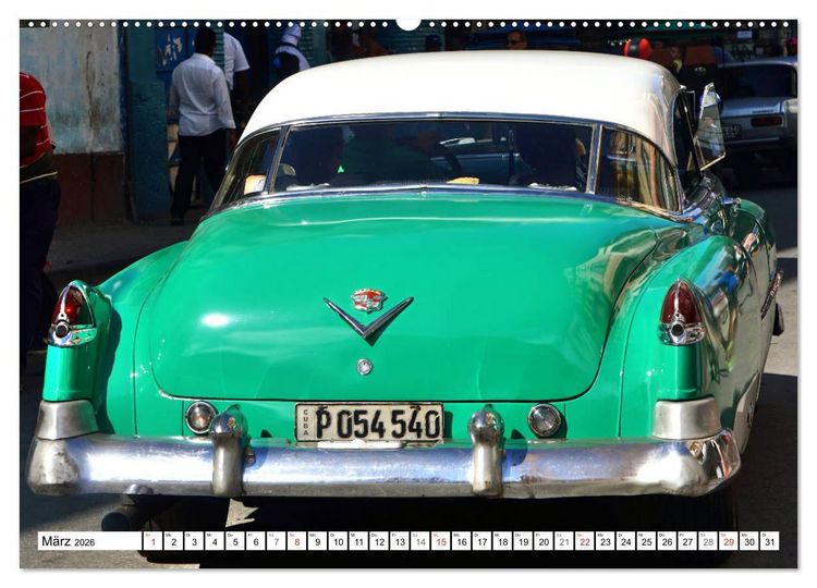 Produktbild: Auto Legenden CADILLAC (hochwertiger Premium Wandkalender 2026 DIN A2 quer), Kunstdruck in Hochglanz