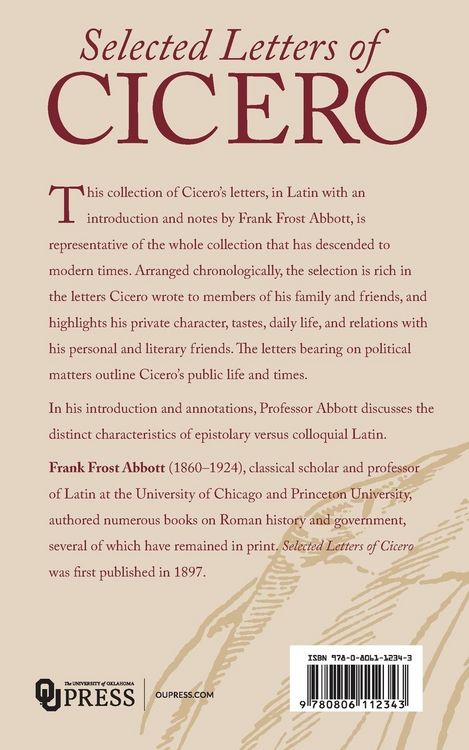 Produktbild: SELECTED LETTERS OF CICERO