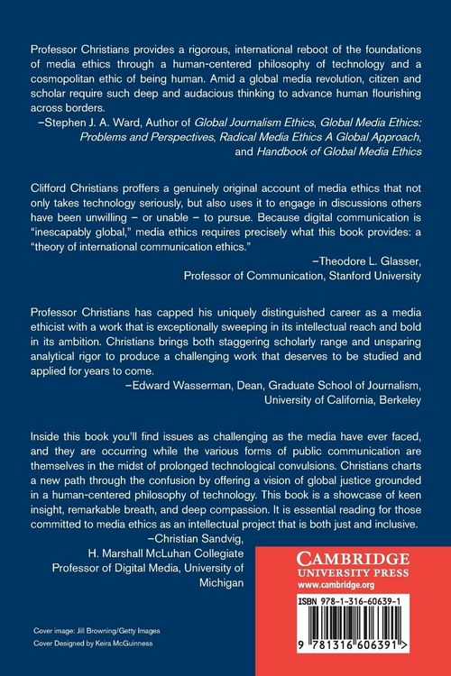 Produktbild: Media Ethics and Global Justice in the Digital Age