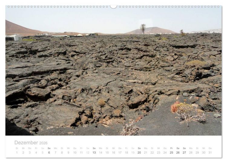 Produktbild: Die unwirkliche Welt von Lanzarote (Wandkalender 2026 DIN A2 quer), CALVENDO Monatskalender