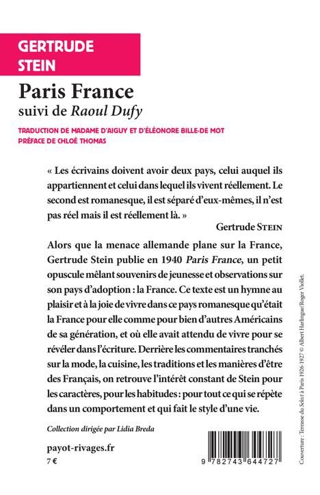 Produktbild: Paris, France. Suivi de Raoul Dufy