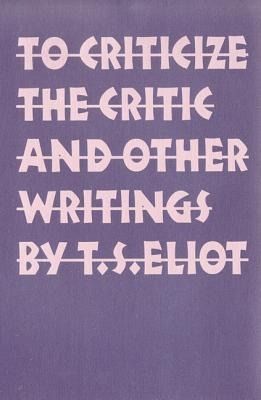 Produktbild: To Criticize the Critic and Other Writings