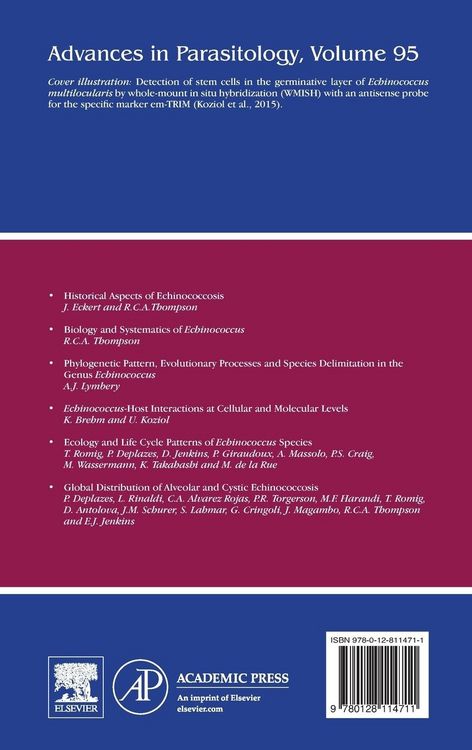 Produktbild: Echinococcus and Echinococcosis, Part A
