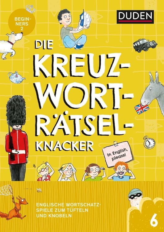 Produktbild: Die Kreuzwortr&auml;tselknacker &ndash; Englisch 2. Lernjahr (Band 6)