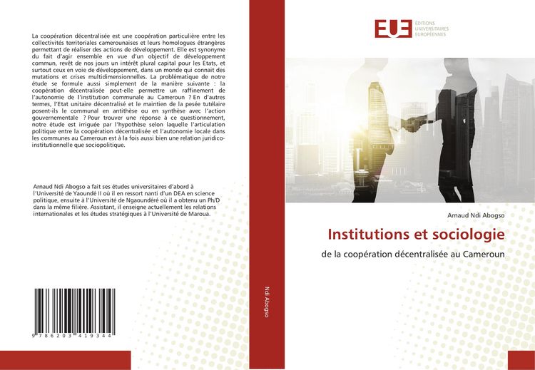 Produktbild: Institutions et sociologie