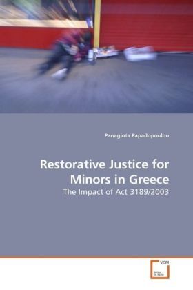 Produktbild: Papadopoulou, P: Restorative Justice for Minors in Greece