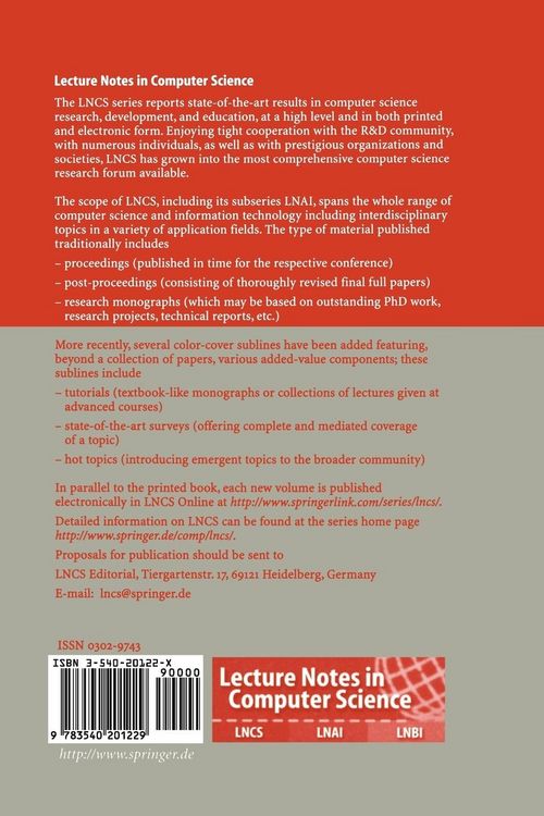 Produktbild: Advances in Computer Systems Architecture
