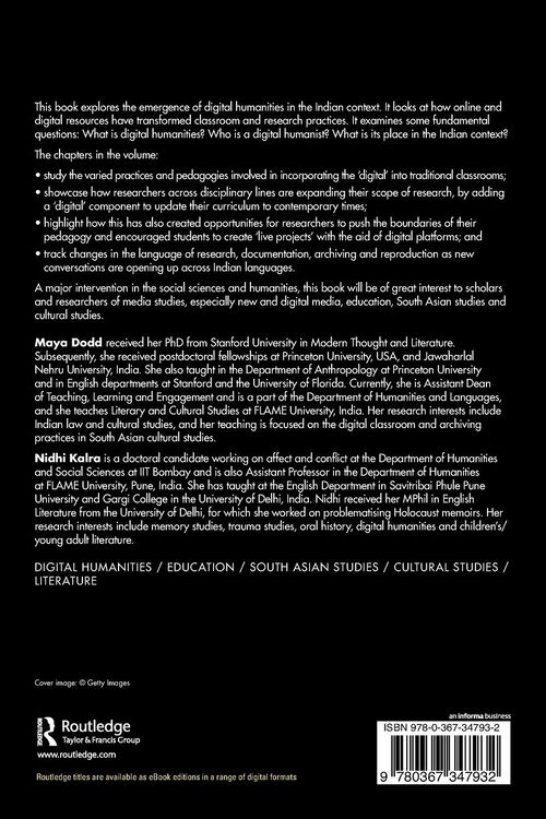 Produktbild: Exploring Digital Humanities in India