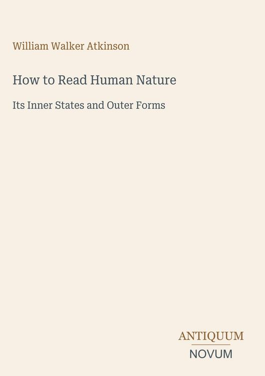 Produktbild: How to Read Human Nature