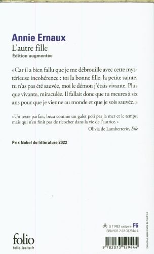 Produktbild: L'autre fille