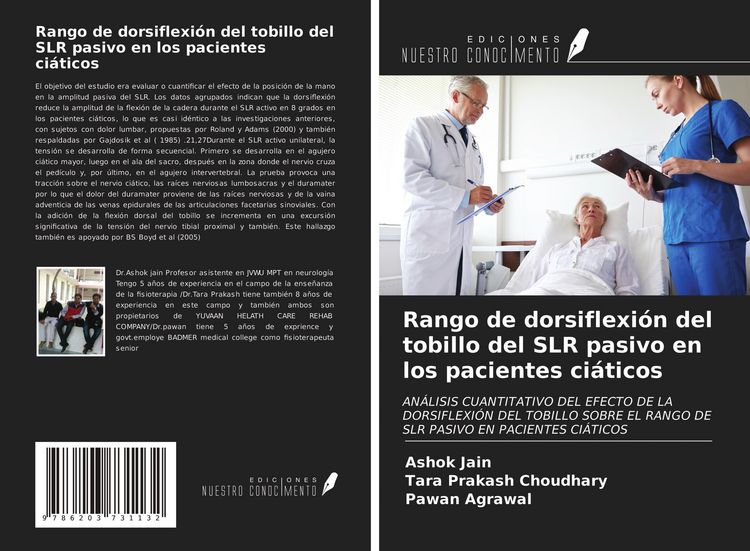 Produktbild: Rango de dorsiflexi&oacute;n del tobillo del SLR pasivo en los pacientes ci&aacute;ticos