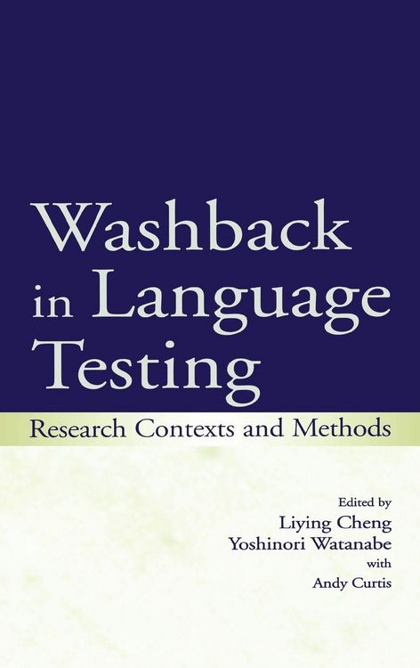 Produktbild: Washback in Language Testing