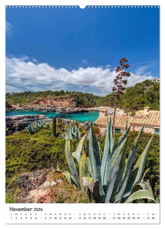 Produktbild: Mallorca - wild und romantisch (hochwertiger Premium Wandkalender 2026 DIN A2 hoch), Kunstdruck in Hochglanz