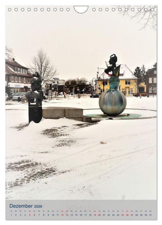 Produktbild: Rotenburg / W&uuml;mme - 2026 (Wandkalender 2026 DIN A4 hoch), CALVENDO Monatskalender