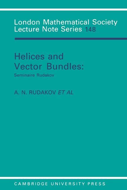 Produktbild: Helices and Vector Bundles